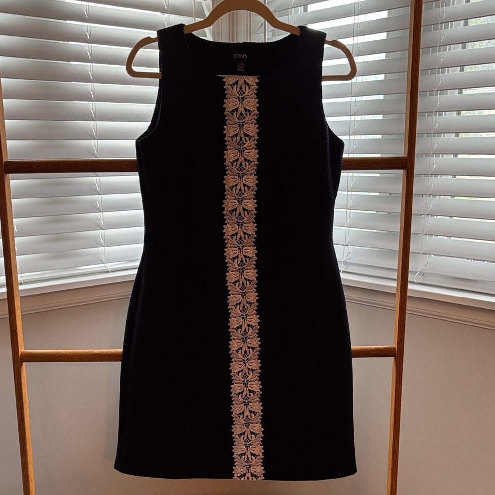 Navy Chaps Dress